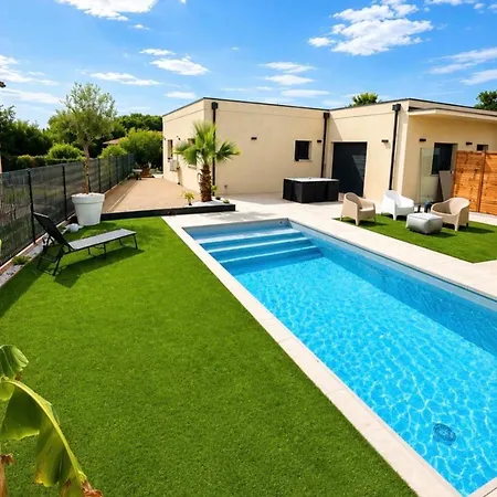 Standing Piscine & Boulodrome 15min Toulouse Villa Bouloc (Haute-Garonne)